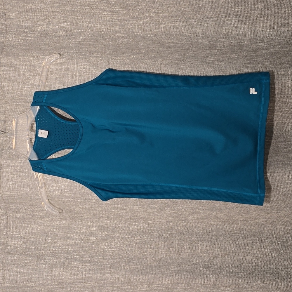 Fila Sport Mesh Back Built-In Bra Tank Medium